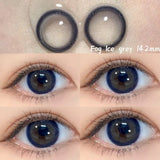 1 Pair Lenses Color Contact Lenses for Eyes Prescription Grey Korean Lenses Brown Natural Lenses With Diopters
