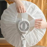 All-inclusive Dust Cover for Electric Fans, Vertical Floor Fan Storage Mesh Cover, Household Dust-proof Sleeve Protective Cover