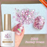 Pink Light Flow Cat Magnetic Gel Nail Polish 10ml Holographics Shining Line Magnetic Long Lasting DIY Salon Varinsh