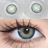 New Colored Contact Lenses for Eyes 1 Pair Fashion Blue Eyes Lenses Brown Contacts Green Lenses Yearly Gray Contacts