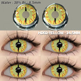 2pcs Cosplay Colored Contact Lenses Anime Contact Lenses Blue Eye Lenses Yearly Crazy Halloween Makeup Colorful Lens