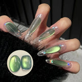 10ml Green Shadowstar Bamboo Cat Magnetic Gel Nail Polish Fruit Series  Soak Off UV LED Nail Art Salon DIY Manicure