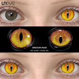 Cosplay Contact Lenses Makeup Colored Pupils Cosmetics Black Lenses Halloween Green Contact Lenses  White Pupils Red lens