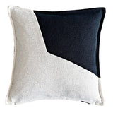 American Luxury Cotton Cushion Cover Geometric Striped Black Thickened Sofa Throw Pillow Cover Decorative Living Room Home Decor