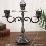 Retro Kitchen Candle Holders Living Room Designer Restaurant Creative Candle Holders Modern Home Decor Wedding Decoration Lszt