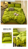 Bedclothes Lace Style Bed Sheets Set Skin-friendly Bedding Set Single Double King Duvet Cover Bed Linen Set For Girls