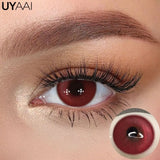 New Horror Halloween Contact Lenses for Eyes Cosplay Lenses Anime Lenses Anime Accessories Lenses Red Contact Lenses 2PCS