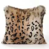 Luxury Tiger Leopard Skin Print Cushion Covers Polyester Bedding Sofa Throw Pillow Case for Car Pillowcase Home Decoration