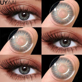 Contact Lenses NEW Color Contact Beauty Eye Color Lenses Colorcon Water Light Brown Eye Lenses Gray Natural Contact Lenses