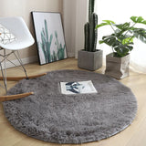 Plush Rugs Round Carpet For Living Room Sofa Foot Pad Fluffy Soft Kids Bedroom Cushion Balcony Hanging Basket Mat