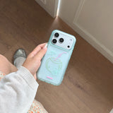 Cute Tropical Coconut Drink Print Clear Summer & Aesthetic Phone Case for iPhone 17 16 15 14 13 Pro Max Back Cover Capa