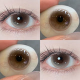 2Pcs Yearly Colored Contact Soft Circular Lenses Power Beauty Pupil Eyes Makeup Blue Natural Fast Shipping Hot Selling