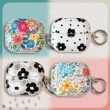 Korean Blossoms Flowers Earphone Case For Samsung Galaxy Buds 3 Pro FE Core Cases for Galaxy Buds 2 Live Pro Protective Cover
