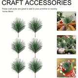 10Pcs 7cm Christmas Decoration Artificial Green Pine Xmas Tree Pendant Home Room Decor New Year 2025 Gift Wreath DIY Accessories
