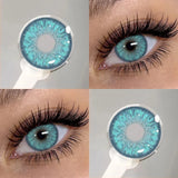 1Pair Korean Contact Lenses Natural Beauty Eye Contact Lens Myopia Soft Lenses Contact Lenses with Diopters Cosmetics