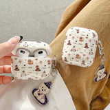 Korea Ins Lovely Sit Dog Silicone Soft Case for AirPods 1/2/3/4 Pro 2 Wireless Bluetooth Earphone Charging Box Protection Coque