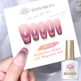 10ml Winter Water Light Cat Magnetic Gel Nail Polish Nail Supplies Vernis Semi Permanent Gel Christmas Xmas Gel