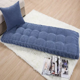 Long Cushion Thickening Garden Chair Cushion Solid Color Home Seat Mat Floor Cushion 55x155/55x165cm