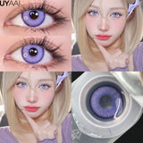 Halloween Cosplay Color Contact Lenses Cosplay Lens Anime Red Lenses Girl Tears Graduated Colored Lenses Makeup Eye Len