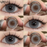 Contact Lens Makeup Red Lens Cosplay Colored Pupils Cosmetics Natual Black Lens Woman Pink Pupils Color Contacts Blue lens