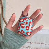 Blue Transparent Red Love Heart Cover Case For Airpods Pro 2nd Fashion Lovely Soft Earphone Fundas for Apple Airpods 1 2 3 4 Pro