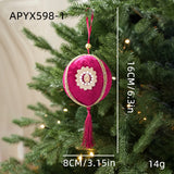 Creative Christmas Lantern Pendants Balloon Pendant New Year Xmas Tree Ornaments Hanging Ornament Gifts Christmas Decorations
