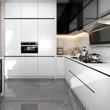 Self-adhesive Kitchen Cabinets Wallpaper 55cm Easy to Clean Adhesive Wall Wallpaper Cooking Bench Peel Off Adhesive Tape Sticker