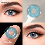 Grey Colored Contacts for Eyes Natural Brown Eye Lens Green Pupils Blue Eyes Contacts Lenses Fashion Yearly
