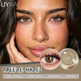 Color Contact Lens Breeze Green Lens Beauty Big Eyes Natural Pupils Makeup Blue Pupils Gray Contact Lenses Brown Cosmetics