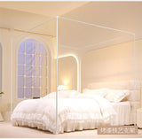 New Palace Princess Mosquito Net with Bracket 3 Doors Lace Canopy Bedroom Decoration