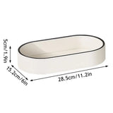 Pu Storage Box Sundry Key Storage Box Makeup Jewelry Organizer Home Entrance Desktop Tray Living Room Decoration