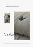 Embroidered Summer Quilt Washed Cotton Girl Home Comfortable Skin Friendly Soft Air-Conditioned Thin Quilted Queen Size Blankets