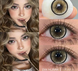 1Pair Korean High Quality Lenses Color Contact Lenses for Eyes Purple Lenses Blue Eye Lens Soft Cosmetic Brown Contacts