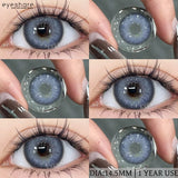 1 Pair Blue Color Contact Lenses for Eyes Cosmetic Korean Brown Contact Cosmetic Eye Contacts lenses doll'eye softlenses