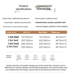 New autumn and winter thickened warm and comfortable rabbit plush four-piece set student dormitory three-piece bedding