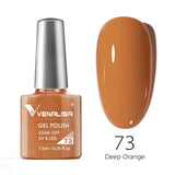 Nail Gel Polish 7.5ml HEMA/TPO FREE Red Sparkle Sequin Gel Nails Beautiful Semi Permanent Soak Off UV LED Gel Polish