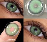 1pair Natural Color Contact Lenses for Eyes Fashion Blue Lenses Gray Pupils Brown Lenses Yearly Cosmetic Green Contacts