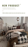 Parisian Mixed Sle 4-Piece Bedding Set Vintage Pure Cotton Combed Cotton Bedding Kit Bed Canopy Design Skin-Friendly