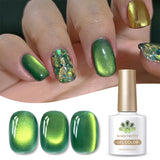 Grape Purple Colored Cat Magnetic Gel Nail Polish Blueberry Guava Passion Fruit Soak Off UV Varnish Nail Salon 10ml
