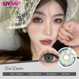 Classic Brown Color Contact Lenses Siri Series Bionic Pupil Beauty Blue Eyes Lenses Natural Green Pupils Brown Grey Lens