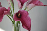 5pcs Large Calla Lily Artificial Flowers Wedding Decor Bridal Bouquet  Fake Flowers Realistic Callas Home Decoration Accessories
