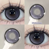 1 Pair Myopia Prescription Colored Contact Lenses Fashion Lens Beauty Pupils Blue Eye Color Lenses Purple Eye Lenses