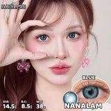 1 Pair New Korean Lenses Colored Contact Lenses Soft Beautiful Pupil Brown Contact Make Up