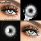 1pair/2pcs Colored Contact Lenses for Eyes Pink Contacts Purple Lens Cosplay Contact Lenses Blue Fashion Red Soft Lenses