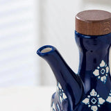 American Oil Pot Household Style Ceramic Bottle Chili Bottle Soy Sauce Vinegar Olive Oil Storage Container Kitchen Accessories