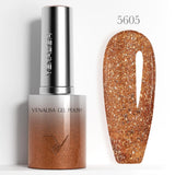 Cat Eye Gel Nail Polish 10ml Hema Free TPO Free Autumn Gel Polish Collection Coffee Warm Fall Winter Nails UV Resistent