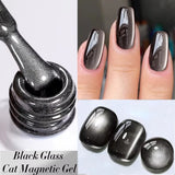 Brown Gold Cat Magnetic Eye Gel Polish 10ml  Autumn Water Light Magnet Crystal Soak Off Nail Art Varnish Manicure