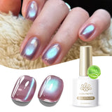 10ml Cat Magnetic Eye Gel Polish Glass Bead For Autumn Winter Crystal Semi Permanent Glitter Soak Off HEMA/TPO FREE