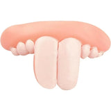 3Pcs White Fake Teeth Fake Teeth for Dogs, Dog Toys, Funny Braces, Dog Christmas Costume Suitable Dog Chew Toys Pet Supplies