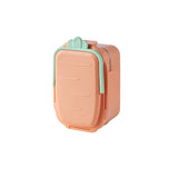 Radish Shape Lunch Box, Children's Food Box, Stainless Steel Bento Box with Carrying Handle, Creative Food Containers